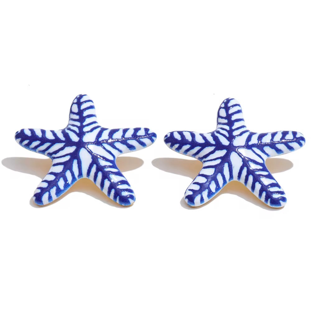 Summer blue earring